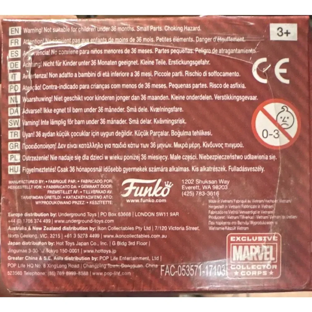 Funko Mystery Minis Spider-Man Homemade Suit Vinyl Bobble-Head MCC Exclusive